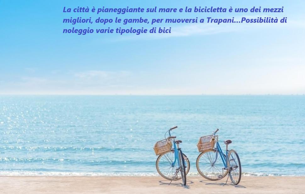 Be Mediterraneo, In Centro Sul Mare - In The Center Beach Front - 80 Mq 特拉帕尼 外观 照片